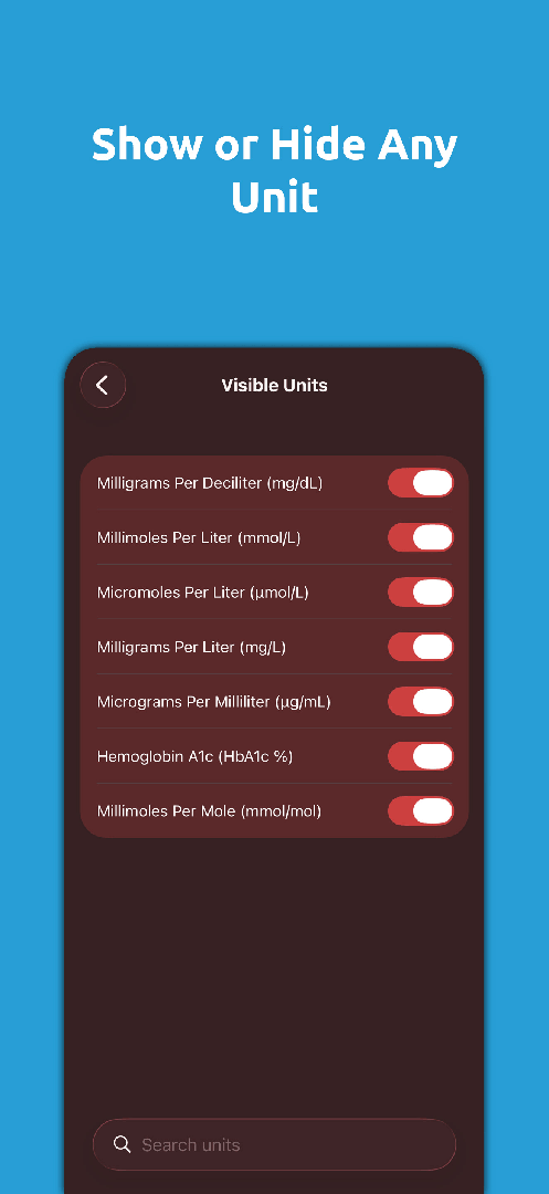 Blood Sugar Converter PRO+ screenshot 3