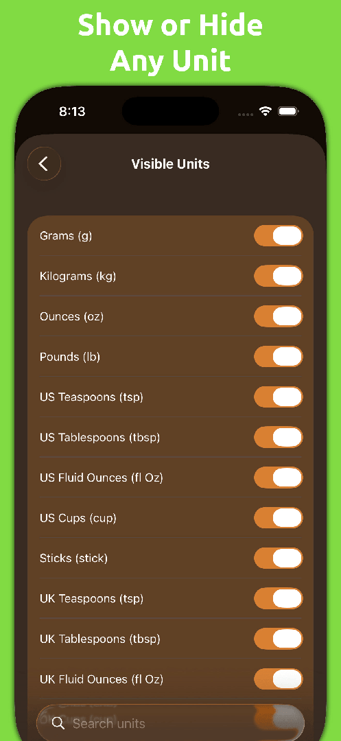 Mila's Cooking Converter PRO screenshot 4