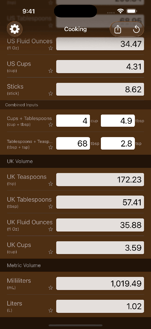 Mila's Cooking Converter PRO screenshot 7