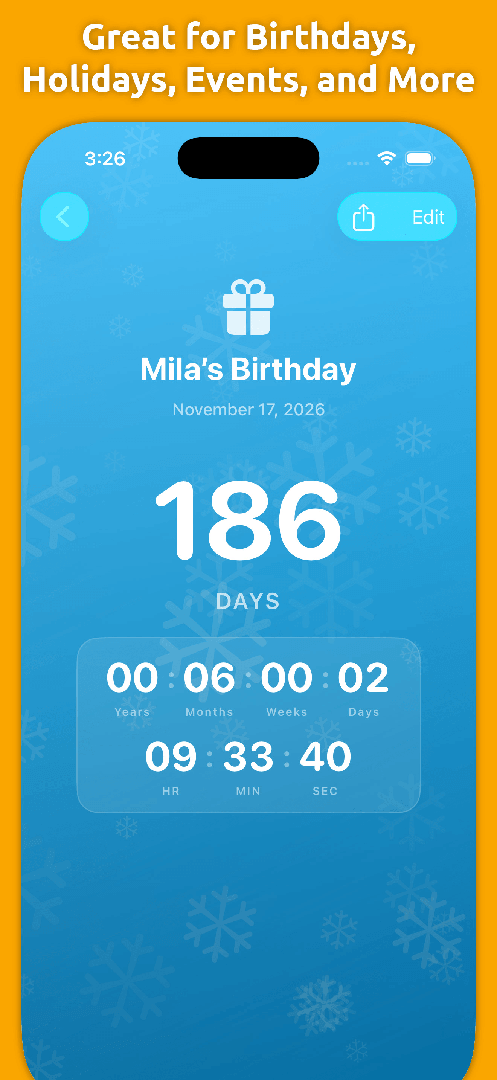 Countdown Days Timer & Widgets screenshot 2