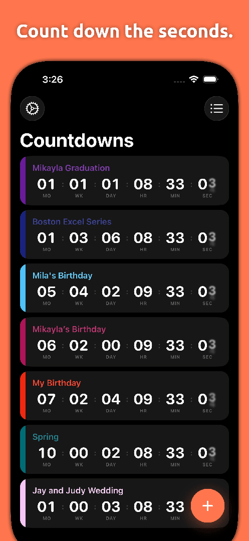 Countdown Days Timer & Widgets screenshot 5