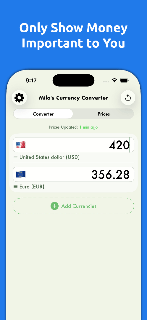 Mila's Currency Converter PRO screenshot 6