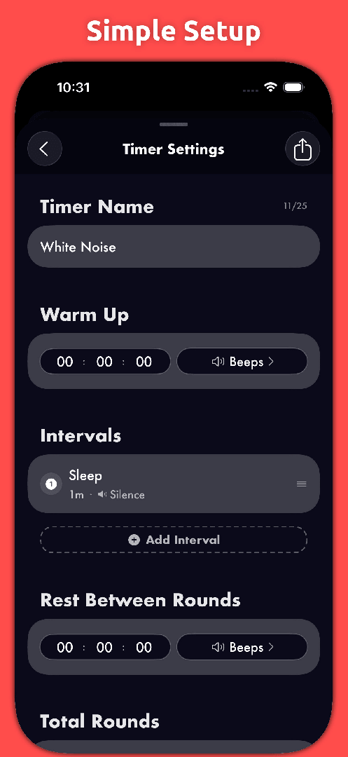 Interval Timer: BeepWatch screenshot 3