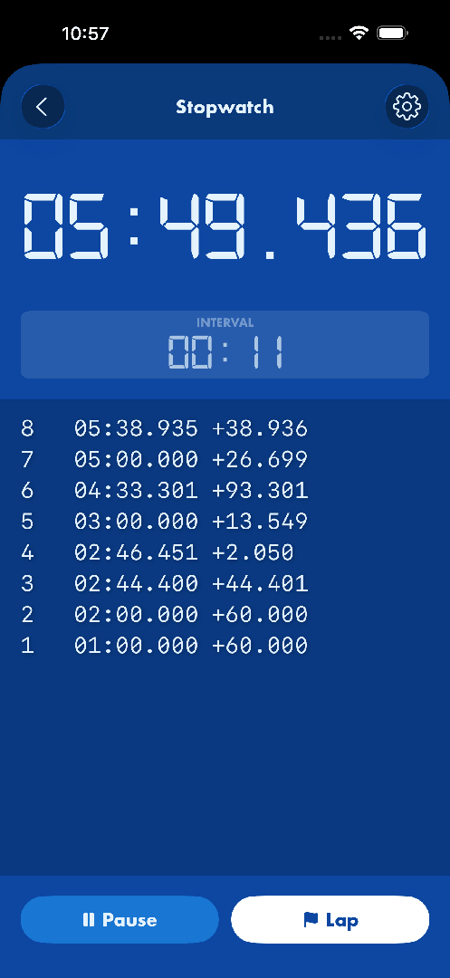 Interval Timer: BeepWatch screenshot 7