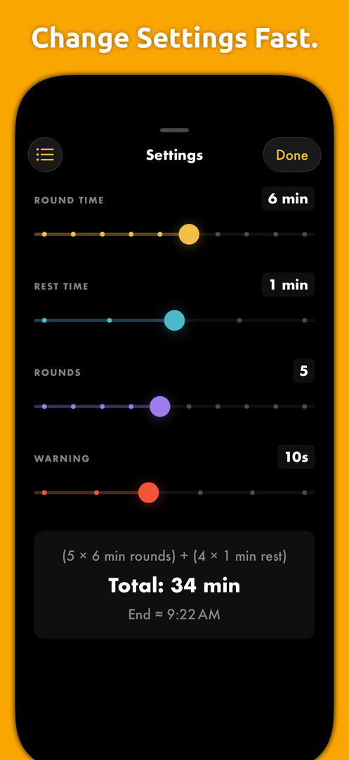 Jiu-Jitsu Round Timer screenshot 2