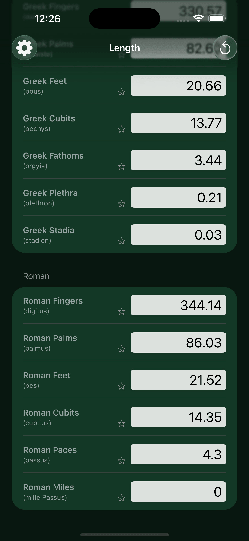 Mila's Length Converter screenshot 10