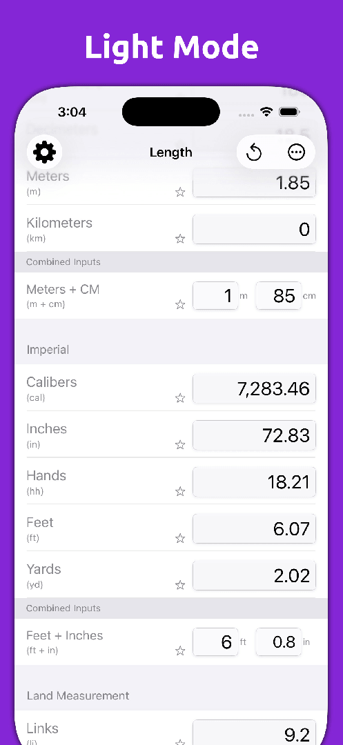 Mila's Length Converter screenshot 4