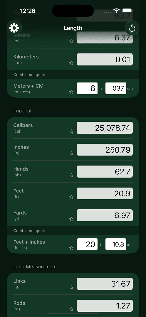 Mila's Length Converter screenshot 6