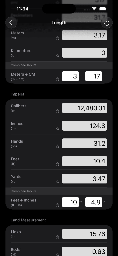 Mila's Unit Converter PRO screenshot 8