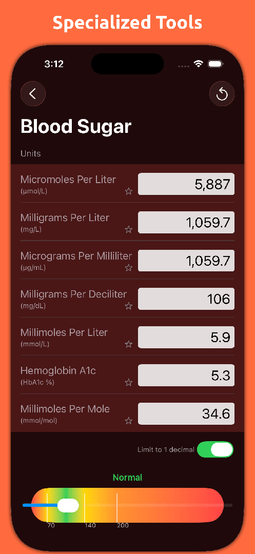 Unit Converter: Mila's Tools screenshot 3