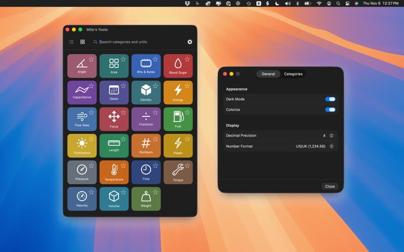 Mila's Tools: Unit Converter screenshot 1