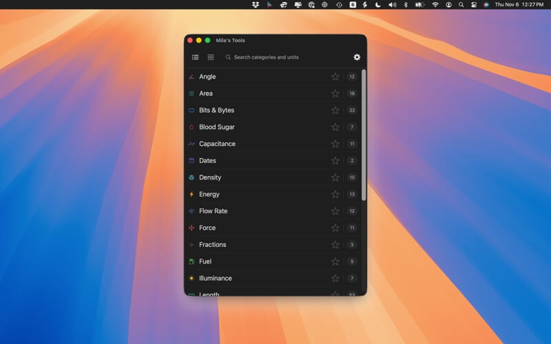 Mila's Tools: Unit Converter screenshot 2