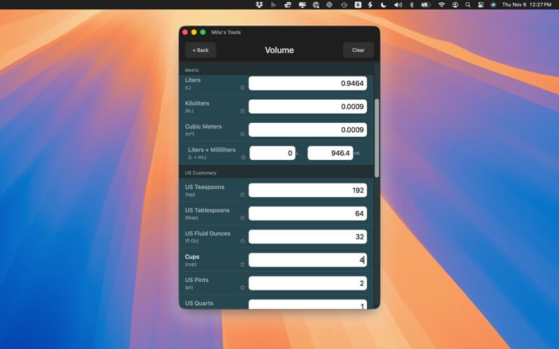 Mila's Tools: Unit Converter screenshot 4