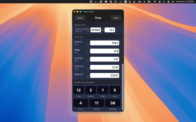 Mila's Tools: Unit Converter screenshot 5
